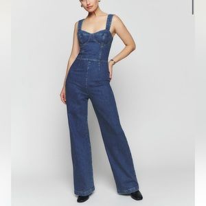 NWT Nikki Bustier Jumpsuit Reformation